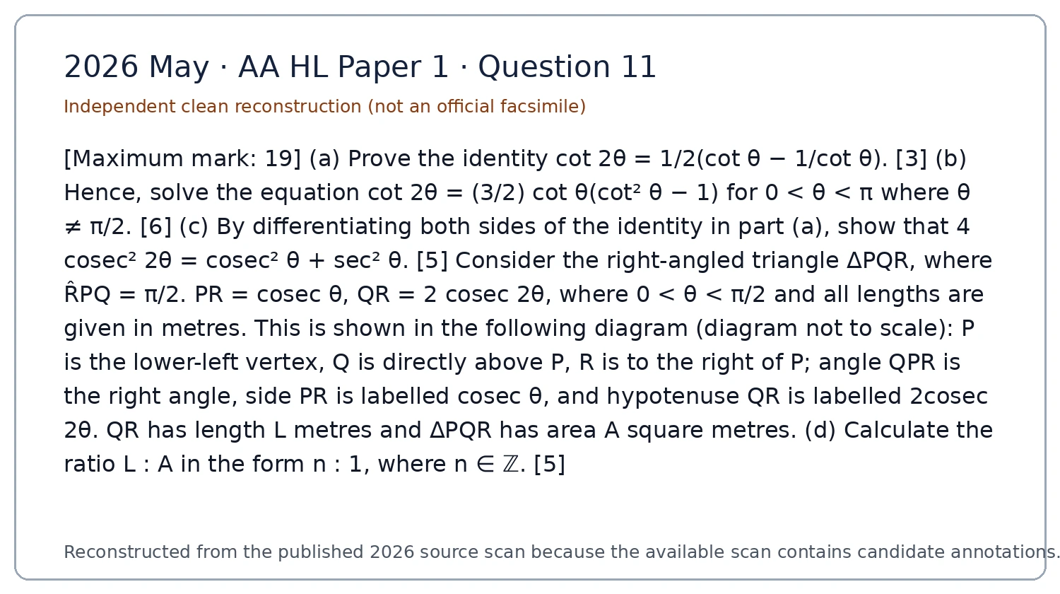 Original question 11