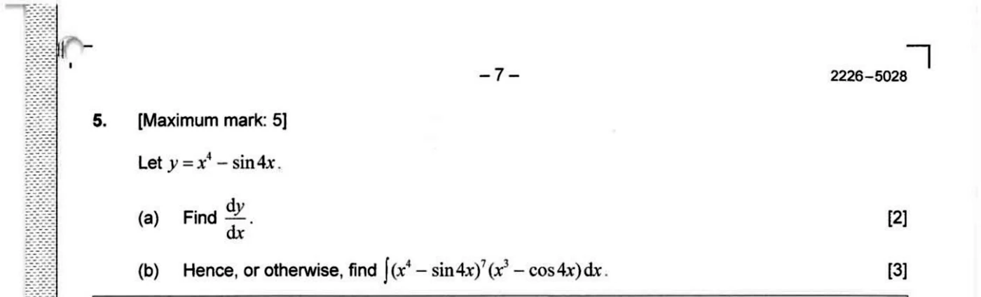 Original question 5