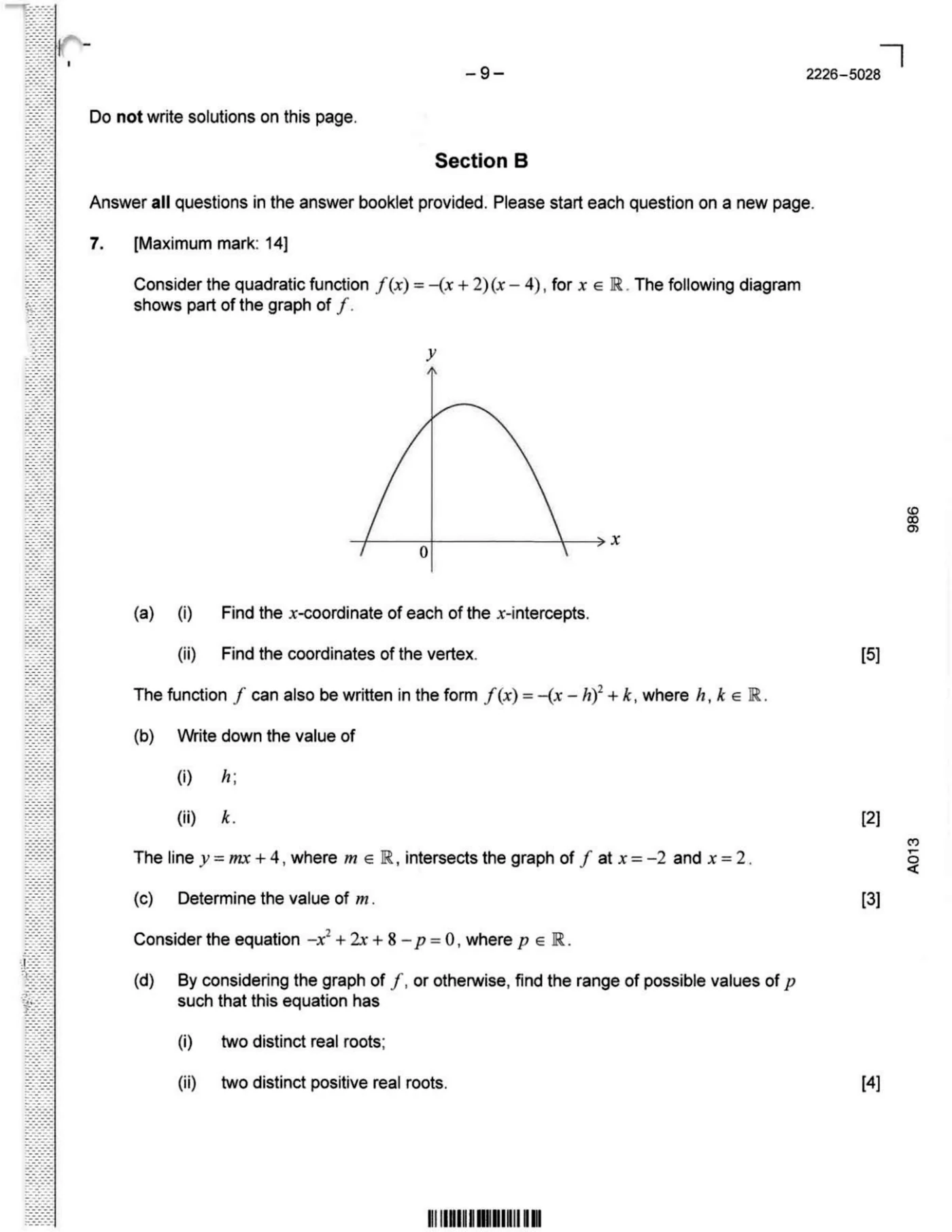 Original question 7