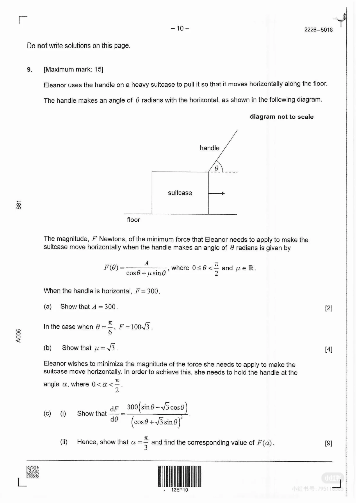 Original question 9