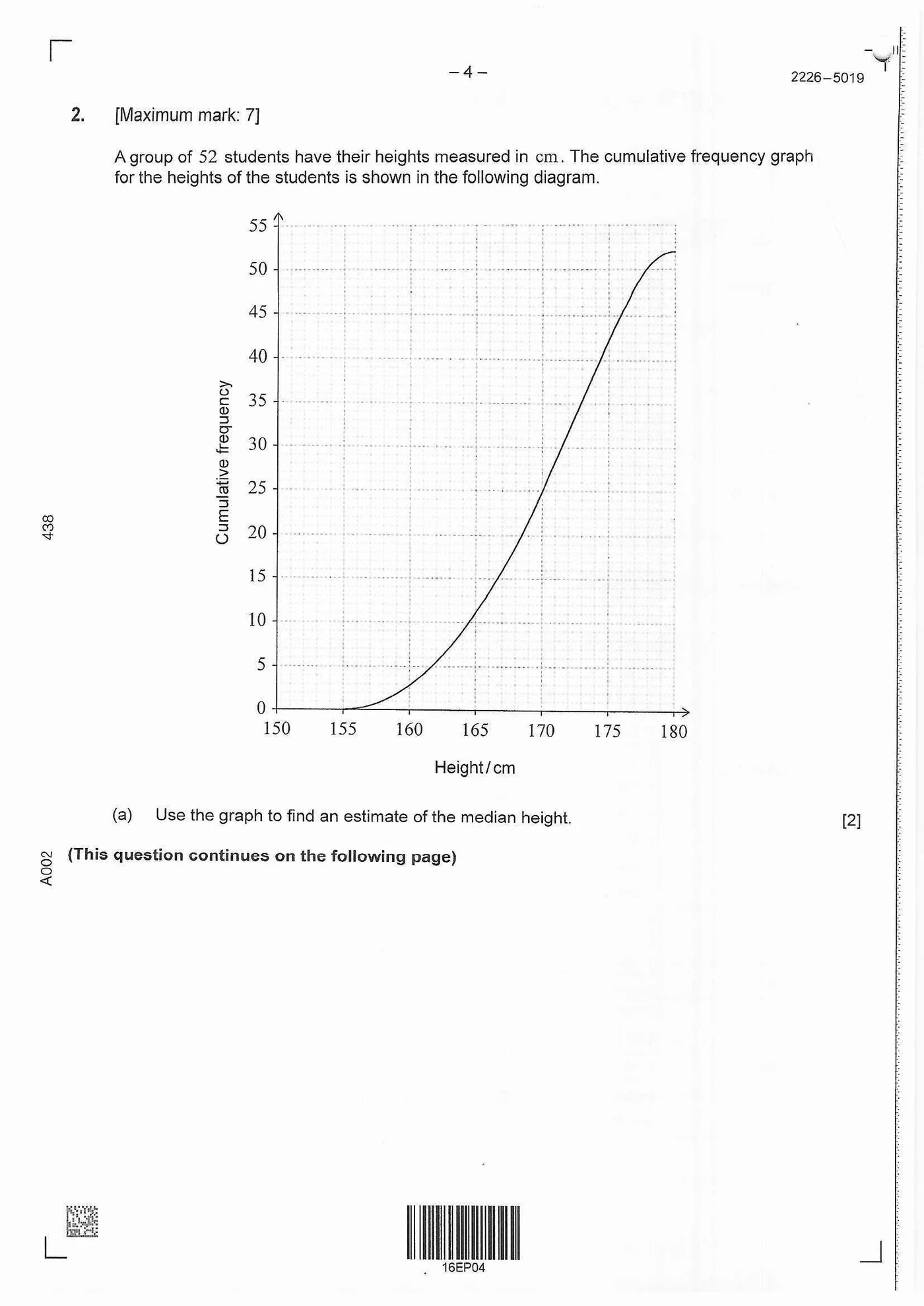 Original question 2 page 1