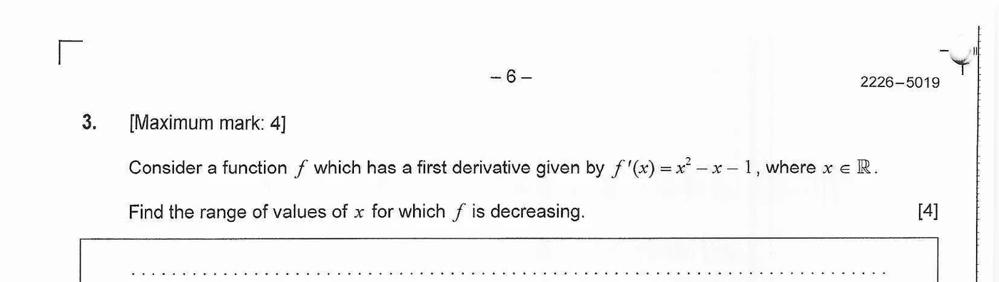 Original question 3