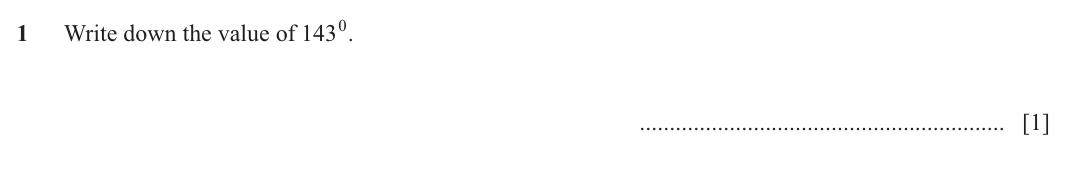 Original question 1
