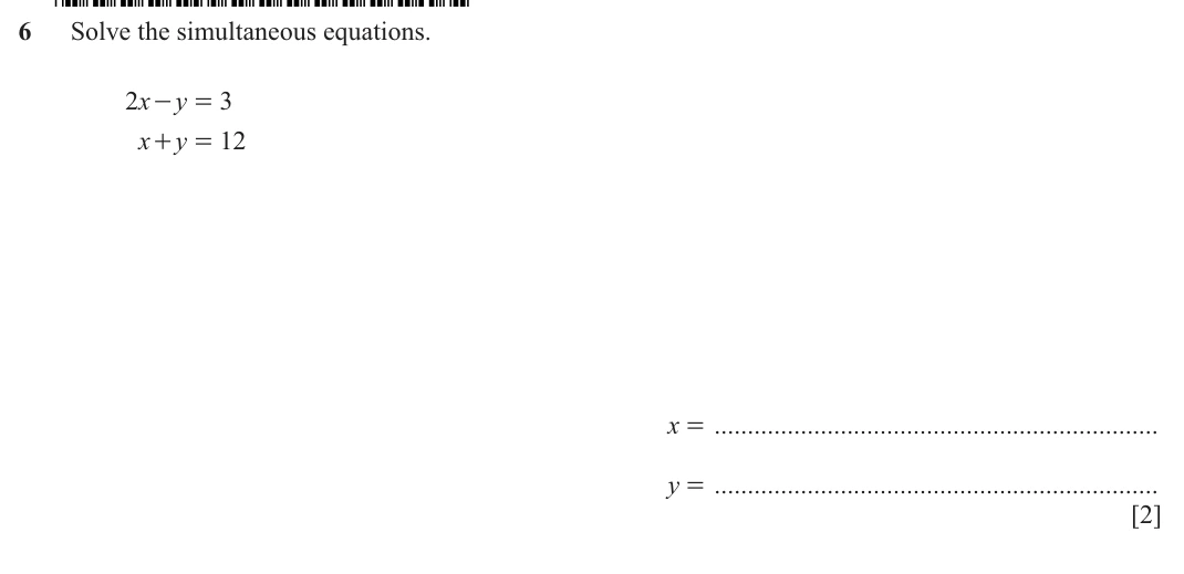Original question 6