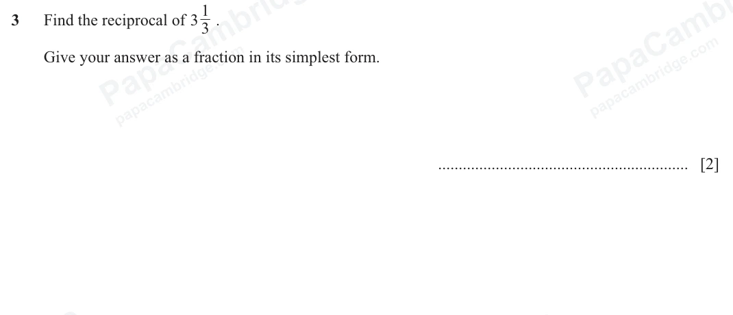 Original question 3
