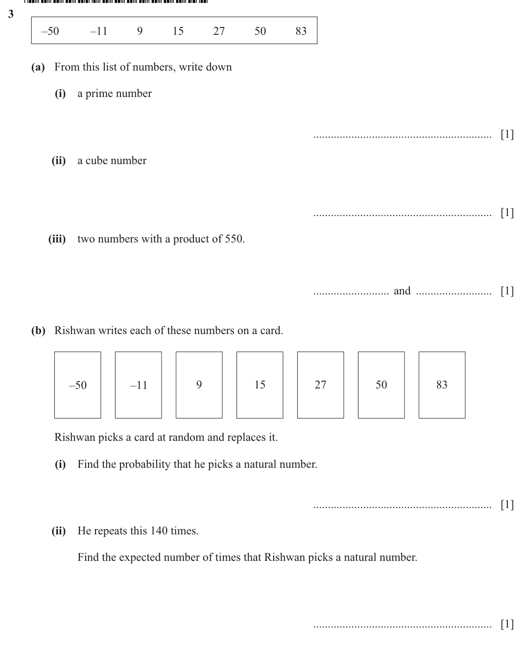 Original question 3