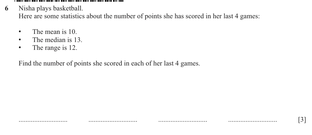 Original question 6